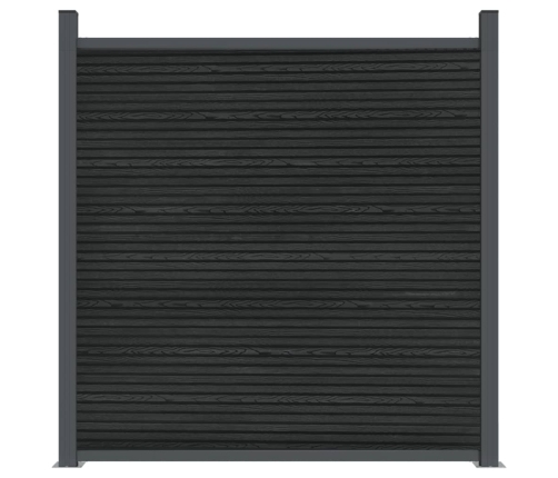 Žoga Panelis, Pelēks, 180X186 Cm, Wpc Vidaxl