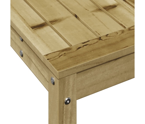 vidaXL stādīšanas galds ar plauktu, 108x35x75 cm, priedes masīvkoks