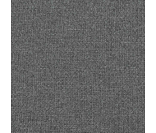 Zvilnis Ar Cilindra Formas Spilvenu, Tumši Pelēks, Audums Vidaxl