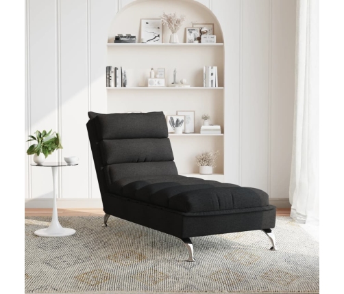 Zvilnis Ar Spilveniem, Melns, Audums Vidaxl