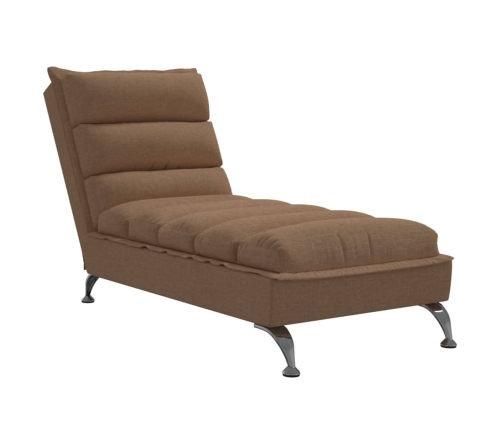 Zvilnis Ar Spilveniem, Brūns, Audums Vidaxl