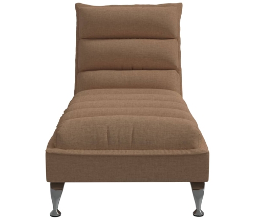 Zvilnis Ar Spilveniem, Brūns, Audums Vidaxl