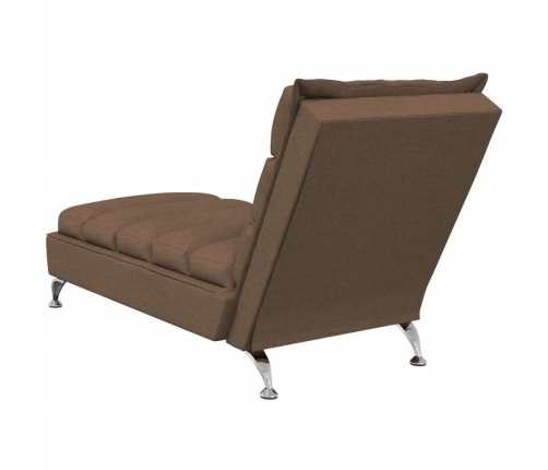 Zvilnis Ar Spilveniem, Brūns, Audums Vidaxl