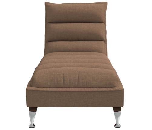 Zvilnis Ar Spilveniem, Brūns, Audums Vidaxl