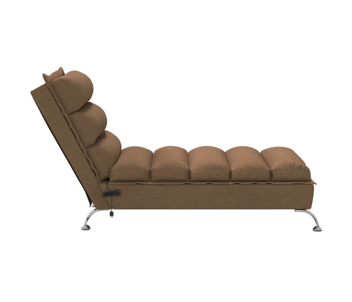 Zvilnis Ar Spilveniem, Brūns, Audums Vidaxl