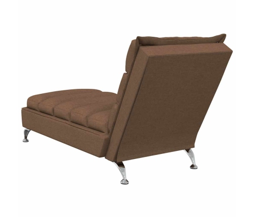 Zvilnis Ar Spilveniem, Brūns, Audums Vidaxl