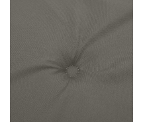 vidaXL dārza krēslu spilveni, 4 gab., tumši pelēki, 100x50x4cm, audums