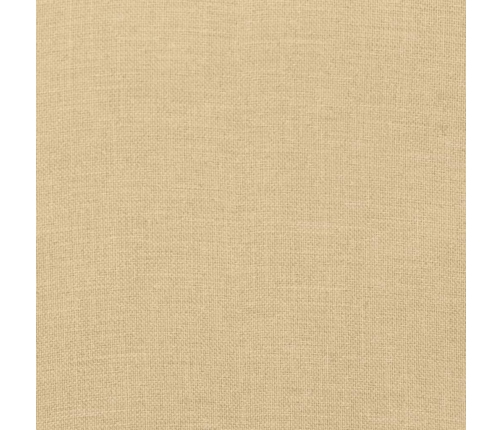 vidaXL dārza krēslu spilveni, 2 gab., bēši, 100x50x4 cm, audums