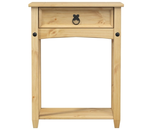 vidaXL konsoles galds Corona, 55x35x73 cm, priedes masīvkoks