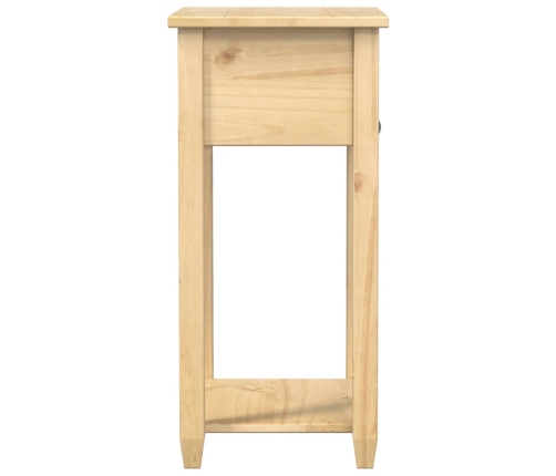 vidaXL konsoles galds Corona, 55x35x73 cm, priedes masīvkoks