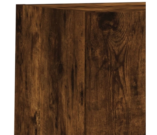 vidaXL TV sienas skapīši ar LED, 4 gab., ozolkoka krāsa