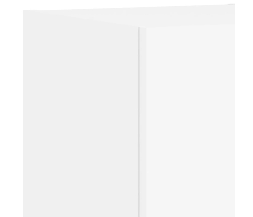 vidaXL TV sienas skapīši ar LED, 5 gab., balti