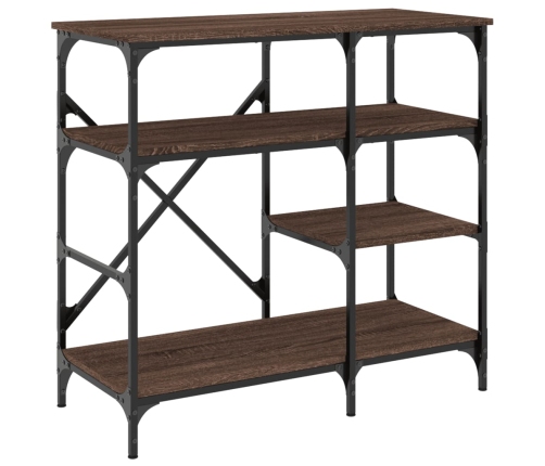 Virtuves Plaukts, Ozola, 90X40X84 Cm, Inženierijas Koks, Metāls Vidaxl