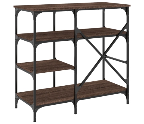 Virtuves Plaukts, Ozola, 90X40X84 Cm, Inženierijas Koks, Metāls Vidaxl