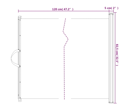 Izvelkami Bērnu Drošības Vārti Balti, 82,5X125 Cm Vidaxl