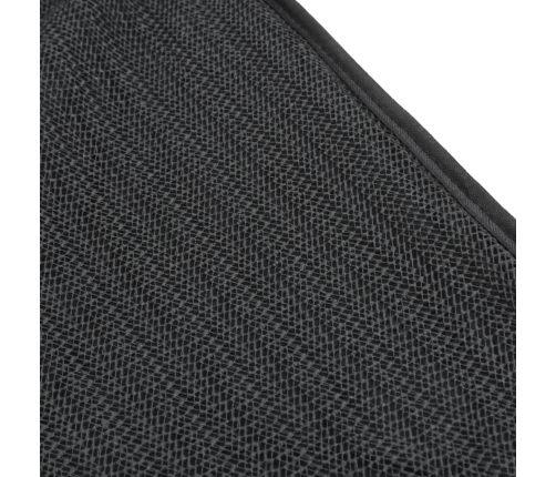 vidaXL suņu autokrēsliņš, melns, 45x45x25/55 cm