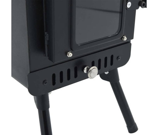 Telts Malkas Krāsns, Ar Skursteni Un Salokāmām Kājām, Tērauds Vidaxl