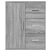 vidaXL kumode, pelēka ozola, 60x31x70 cm, inženierijas koks