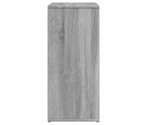 vidaXL kumode, pelēka ozola, 60x31x70 cm, inženierijas koks
