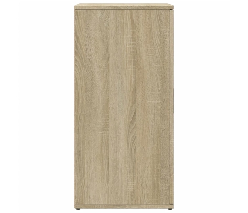 vidaXL kumode, ozolkoka krāsa, 59x39x80 cm, inženierijas koks