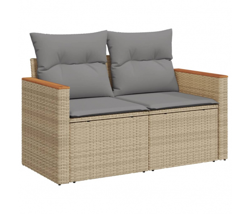 13-Daļīgs Dārza Dīvāna Komplekts Ar Matračiem,Pe Rotangpalma Vidaxl