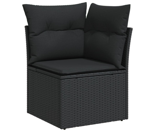 vidaXL 13-daļīgs dārza dīvāna komplekts ar matračiem, PE rotangpalma