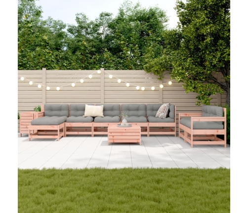 10-Daļīgs Dārza Dīvānu Komplekts, Egles Masīvkoks Vidaxl