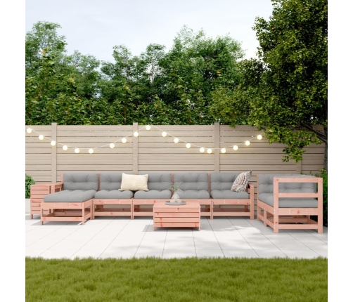 10-Daļīgs Dārza Dīvānu Komplekts, Egles Masīvkoks Vidaxl