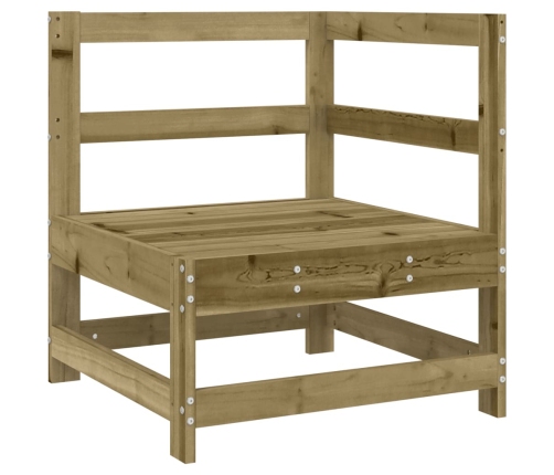 10-Daļīgs Dārza Dīvānu Komplekts, Impregnēts Priedes Koks Vidaxl