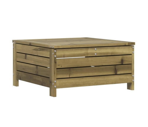 10-Daļīgs Dārza Dīvānu Komplekts, Impregnēts Priedes Koks Vidaxl