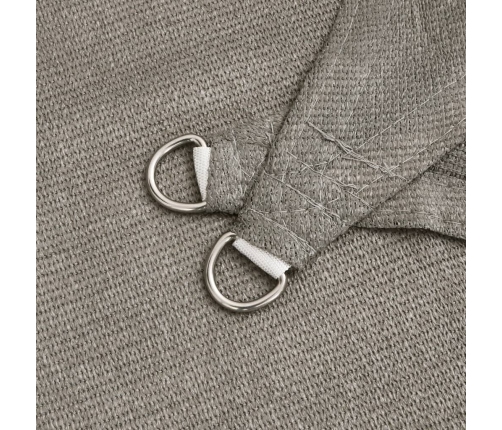 vidaXL saulessargs, 160 g/m², taisnstūra, gaiši pelēks, 2x3 m, HDPE