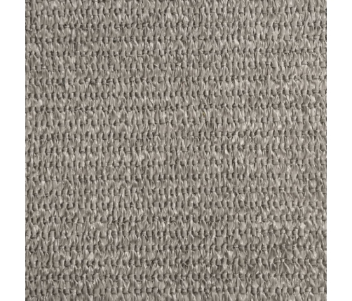 vidaXL saulessargs, 160 g/m², taisnstūra, gaiši pelēks, 2x3 m, HDPE