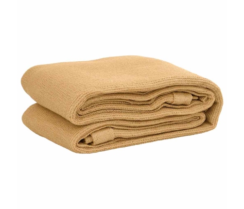 Telts Paklājs, 200X300 Cm, Smilšu Krāsa, Hdpe Vidaxl