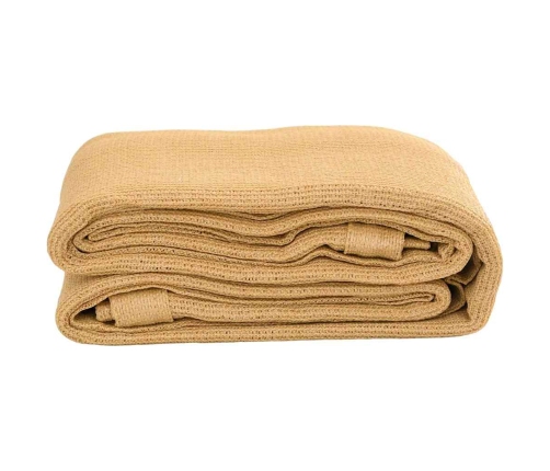 Telts Paklājs, 200X300 Cm, Smilšu Krāsa, Hdpe Vidaxl