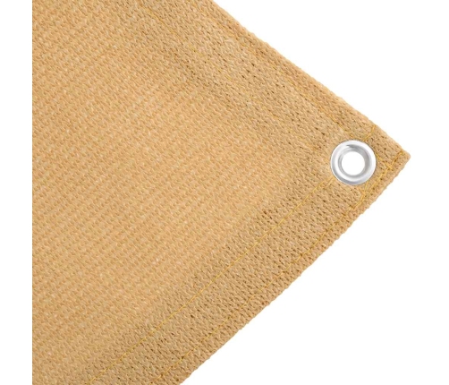 Telts Paklājs, 200X300 Cm, Smilšu Krāsa, Hdpe Vidaxl