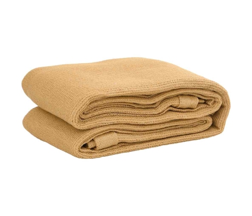 Telts Paklājs, 250X300 Cm, Smilšu Krāsa, Hdpe Vidaxl