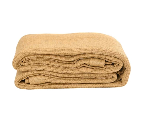 Telts Paklājs, 250X300 Cm, Smilšu Krāsa, Hdpe Vidaxl