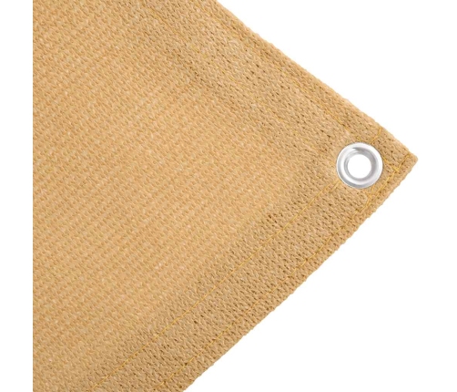 Telts Paklājs, 250X300 Cm, Smilšu Krāsa, Hdpe Vidaxl
