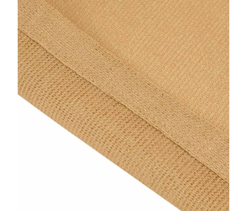Telts Paklājs, 250X300 Cm, Smilšu Krāsa, Hdpe Vidaxl