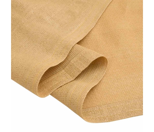 Telts Paklājs, 250X300 Cm, Smilšu Krāsa, Hdpe Vidaxl