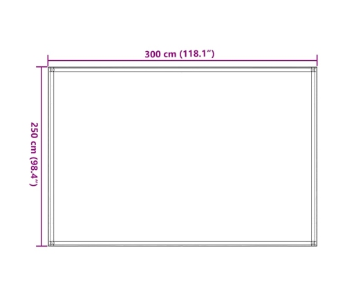 Telts Paklājs, 250X300 Cm, Smilšu Krāsa, Hdpe Vidaxl