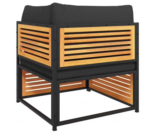 10-Daļīgs Dārza Atpūtas Mēbeļu Komplekts Ar Matračiem, Akācija Vidaxl