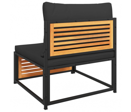 10-Daļīgs Dārza Atpūtas Mēbeļu Komplekts Ar Matračiem, Akācija Vidaxl