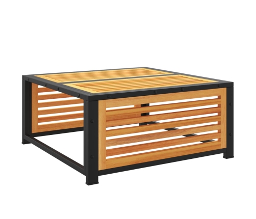 vidaXL 10-daļīgs dārza atpūtas mēbeļu komplekts ar matračiem, akācija