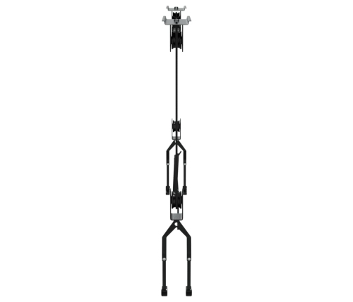 vidaXL velosipēdu pacēlāji ar griestu stiprinājumu, 2 gab., 20 kg