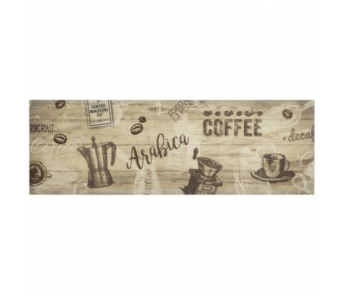 Virtuves Paklājs, Mazgājams, Ar Uzrakstu, 60X180 Cm, Samts Vidaxl