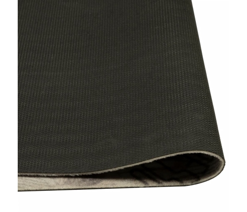 vidaXL virtuves paklājs, mazgājams, ar uzrakstu, 45x150 cm, samts