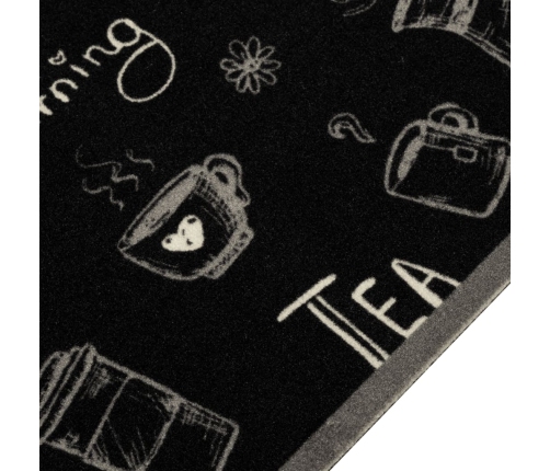 Virtuves Paklājs, Mazgājams, Ar Uzrakstu, 60X180 Cm, Samts Vidaxl