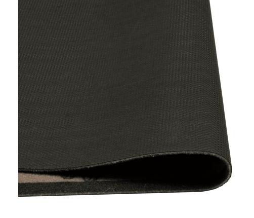 vidaXL virtuves paklājs, mazgājams, ar uzrakstu, 60x180 cm, samts