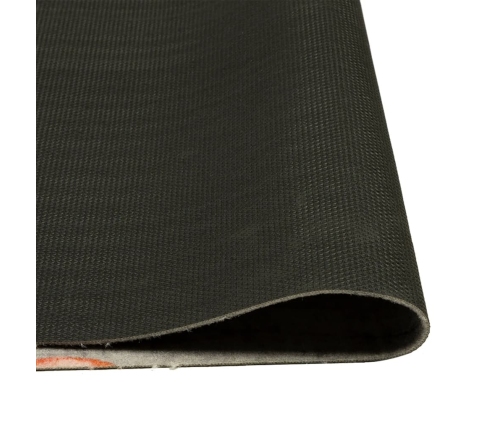 vidaXL virtuves paklājs, mazgājams, tomātu apdruka, 60x180 cm, samts